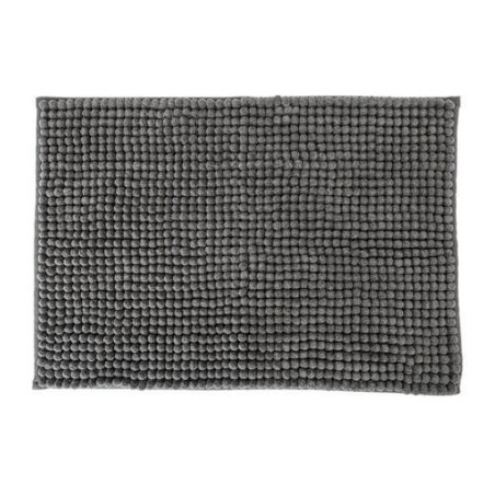 ALFOMBRA BAÑO ZENSE 40X60CM GRIS OSCURO 11737