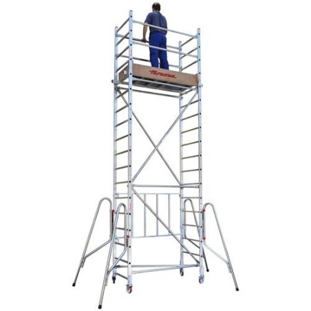 ANDAMIO DE ALUMINIO RAPIDO160 - H500CM