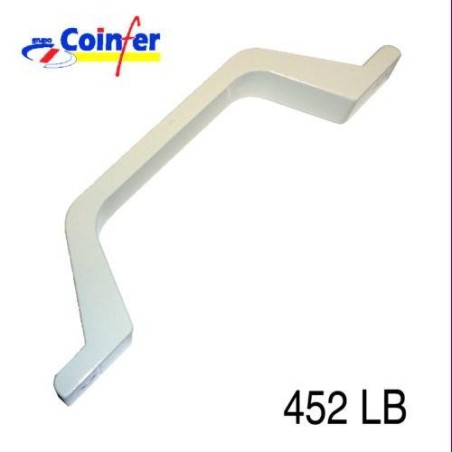 ASA ALUMINIO PARA CORREDERA BLANCO 452