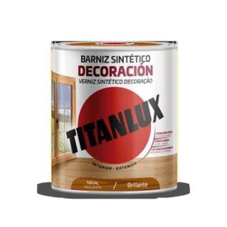 BARNIZ SINTETICO TINTE BRILLO NOGAL 250ML.