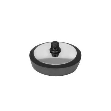 TAPON GOMA-CHAPA INOXIDABLE 32 MM. (BL.) B60232