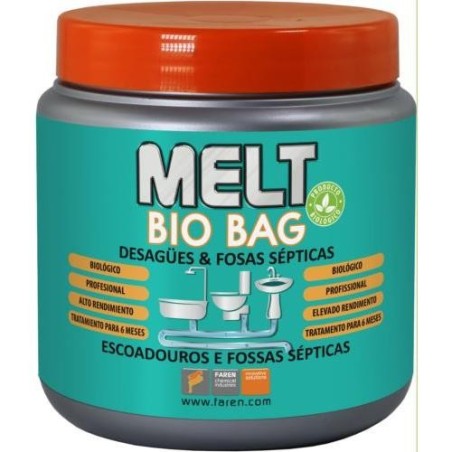 TRATAMIENTO BIOLOGICO FOSA SEPTICA MELT BIO BAG