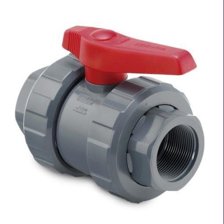 VALVULA DE BOLA ROSCA HEMBRA PVC 3/4' 9011093