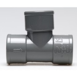 ENLACE T HEMBRA PVC EVACUACION 50 MM