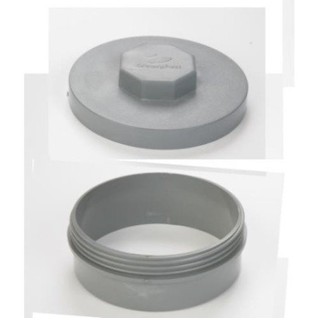TAPON REGISTRO PVC EVACUACION 40 MM