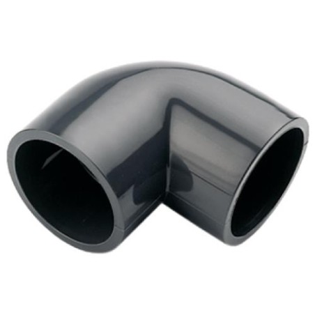 ENLACE CODO 90   HEMBRA PVC PRESION 25 MM