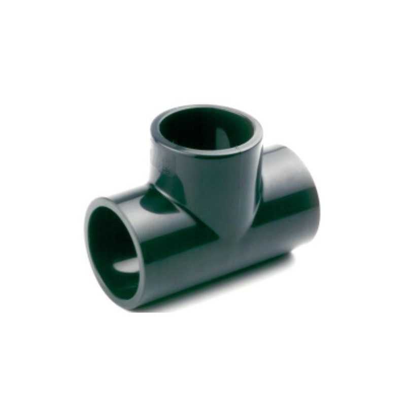 ENLACE T IGUAL HEMBRA PVC PRESION 32 MM