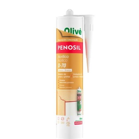 MASILLA ACRILICA OLIVE D-70 GRIS, 300 ML.