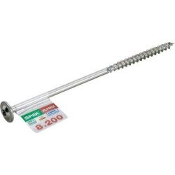 TORN. SPAX C/ARAN.TORX 8.0X200 WIROX 1 UNIDAD