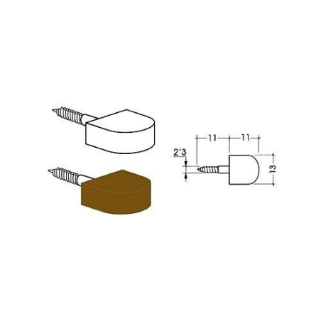 SOPORTE ESTANTE 10 MARRON (CENT.)