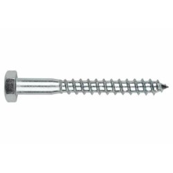 TORNILLO MADERA DIN-571 C/EXAGONAL 6X60 ZN.