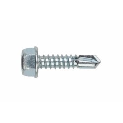 TORNILLO C/ARANDELA ESTAMPADA C/EXA. 4.8X25 ZN.