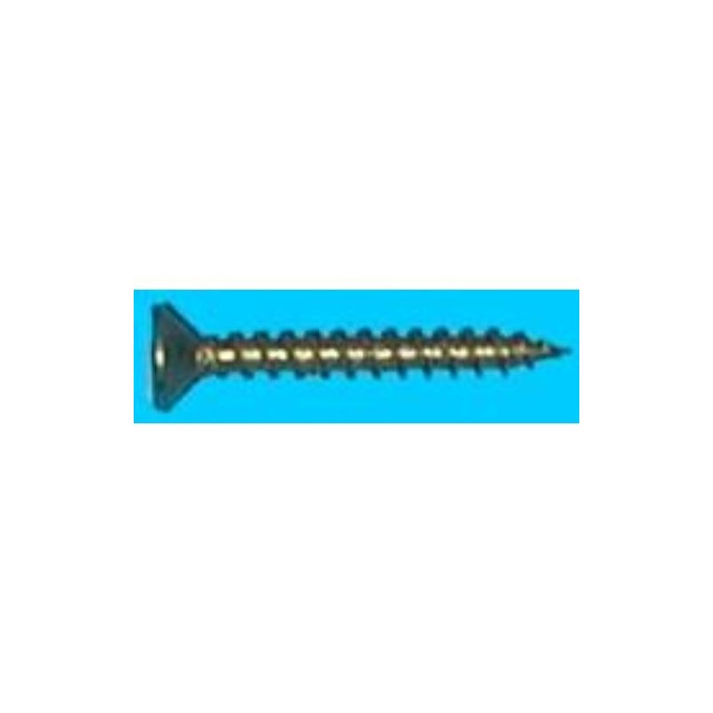 TORNILLO AGLOMERADO C/PL. PZ. 4,5X40 BICRO. BL.