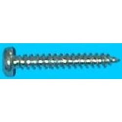 TORNILLO ROSCA CHAPA C/ALOMADA 2,90X9,5 ZN BL.