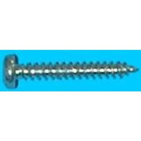 TORNILLO ROSCA CHAPA CABEZA ALOMADA 3,90X25 ZN BL.