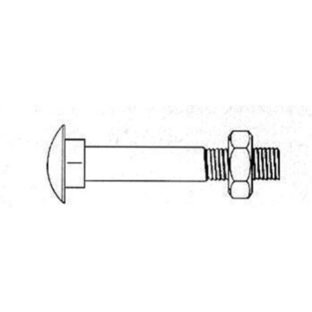 CENT. TORNILLO CINCADO DIN-603 METRICA-6X16