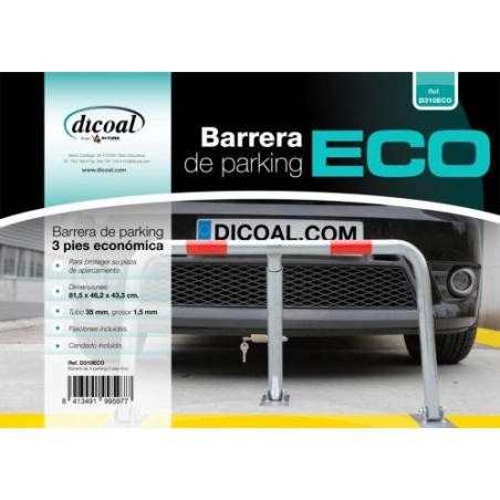 BARRERA PARKING 3 PIES DICOAL E310