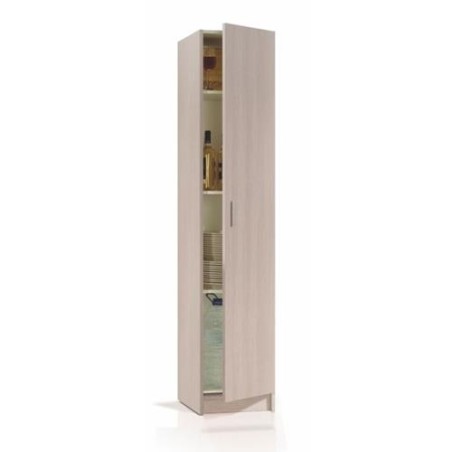 ARMARIO MULTIUSOS 1 PUERTA ROBLE 180X37X37 007141R