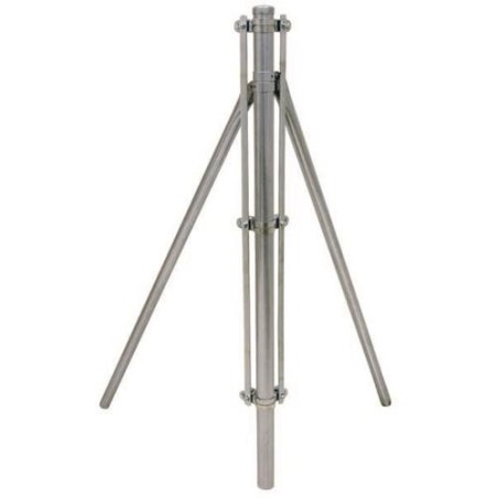 POSTE ESQUINERO CON TENSOR GALVANIZADO 1.5 M.