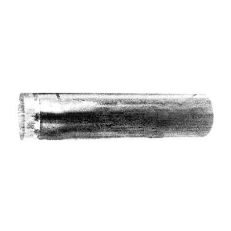 TUBO GALVANIZADO 0,8 MM. DE 25 CM.