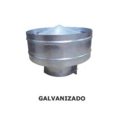 SOMBRERO ANTIRREGOLFANTE GALVANIZADO 175 MM.