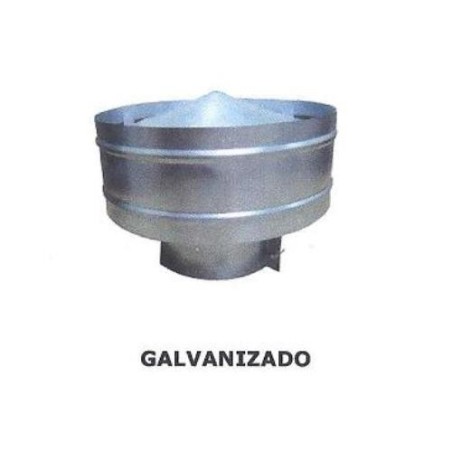 SOMBRERO ANTIRREGOLFANTE GALVANIZADO 250 MM.