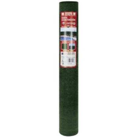 MALLA SOMBREADORA 80 % VERDE OSCURO ROLLO 1X5 M.