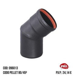 CODO PELLET 80/45   096013