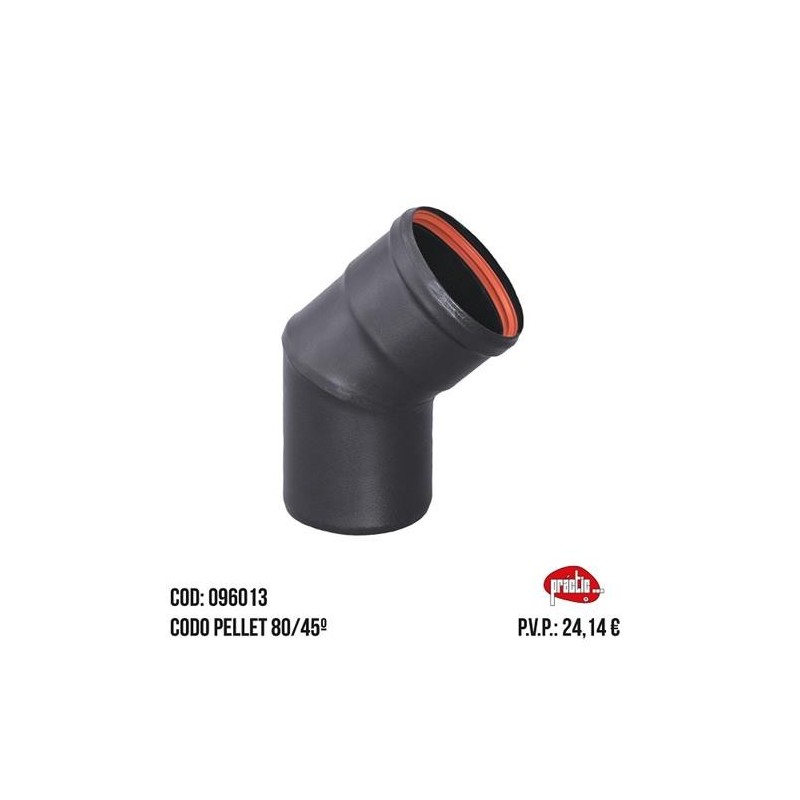 CODO PELLET 80/45   096013