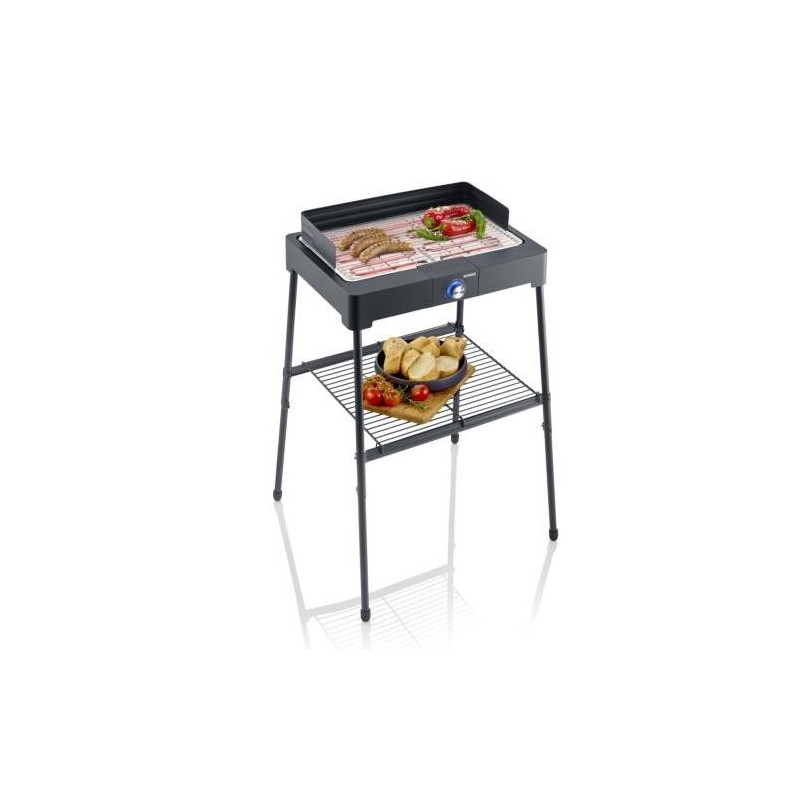 BARBACOA 2200 W. SUPERF ASADO 44,5X26 CM. C/PATAS