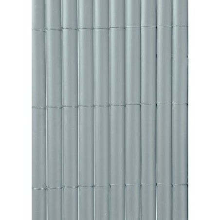CAÑIZO MEDIA CAÑA PLASTICANE PVC 1,5X3M GRIS