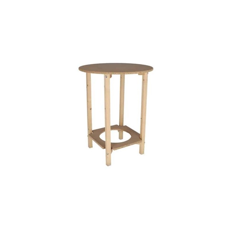 MESA CAMILLA REDONDA 80X75 21008