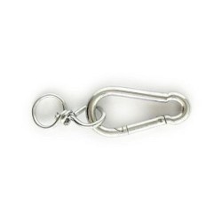 MOSQUETON BOMBERO CON TORNILLO 80 MM. 8030080