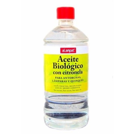 ACEITE BIOLOGICO P/ANTORCHAS CON CITRONELA 1L 323