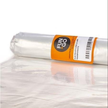 FILM POLIETILENO TRANSP. GALGA 400 2X10M. 80143