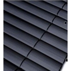 CAÑIZO PVC DOBLE CARA 14MM 1X3M PREMIUM ANTRACITA