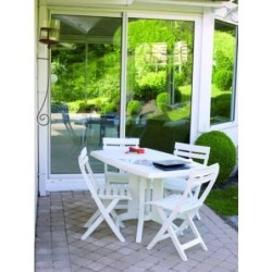 MESA VEGA 118 BLANCA 72X118X77CM 52149004