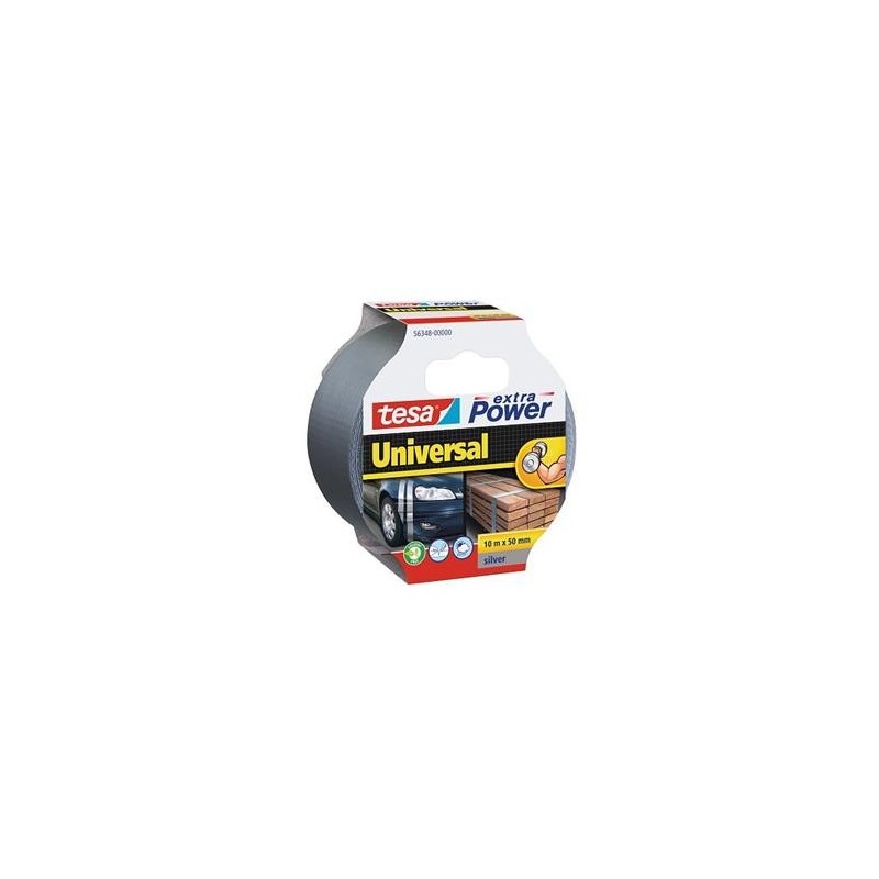 ROLLO CINTA AMERICANA 10X50MM PLATA 56348-06