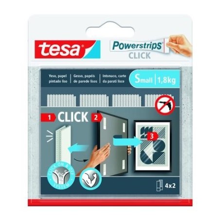 TIRAS CUELGA CUADROS POWERSTRIPS CLICK 4X2 PEQUEÑA