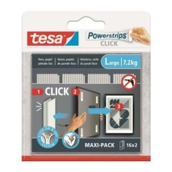 TIRAS CUELGA CUADROS POWERSTRIPS CLICK 16X2 GRANDE
