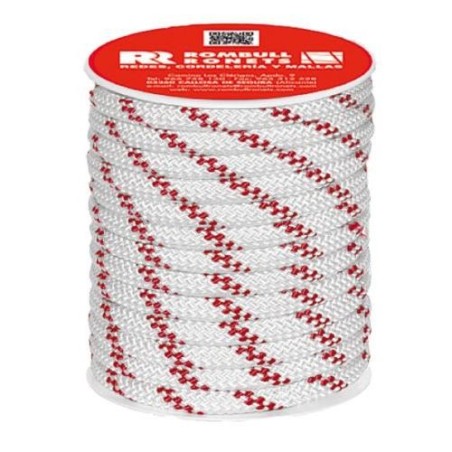 CUERDA CTA100 PES 08MM. 15M. BLANCO
