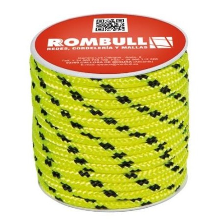 CUERDA CTA100 PES 06MM. 15M. AMARILLO FLUOR