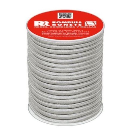CUERDA ELASTICA PES 06MM 25M BLANCO 451410002244