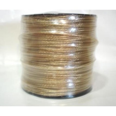 CABLE ACERO PLASTIFICADO ORO 200 M.