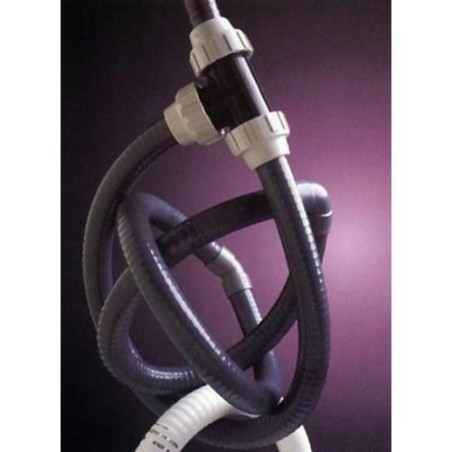 HIDROTUBO 26X32 GRIS ROLLO 25 M.