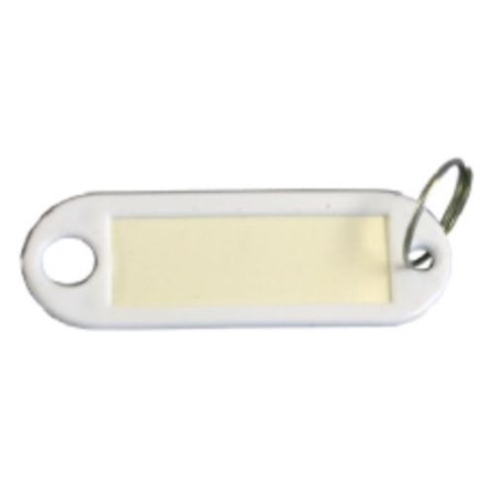 LLAVERO VENTANILLA BLANCO A-1 (BOLSA 100)