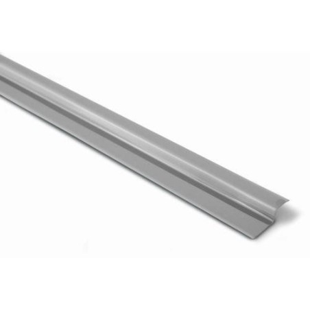TAPAJUNTAS 'GRES' ADHESIVO 44MMX82CM INOX