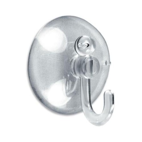 VENTOSA GANCHO PLASTICO 40 MM. (BL. 2) B50910H