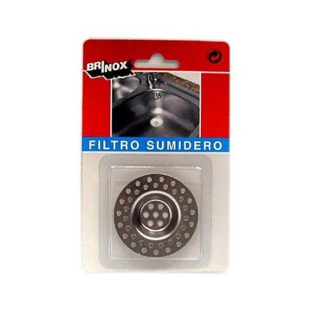 FILTRO SUMIDERO PEQUEÑO INOX. (DISPLAY-1) 7003