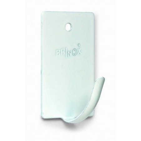 COLGADOR GANCHO ADHESIVO BLANCO (DISPLAY-3)